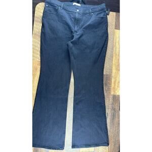 Abercrombie & Fitch Men Size 34 High Rise‎ Vintage Flare Jean Black